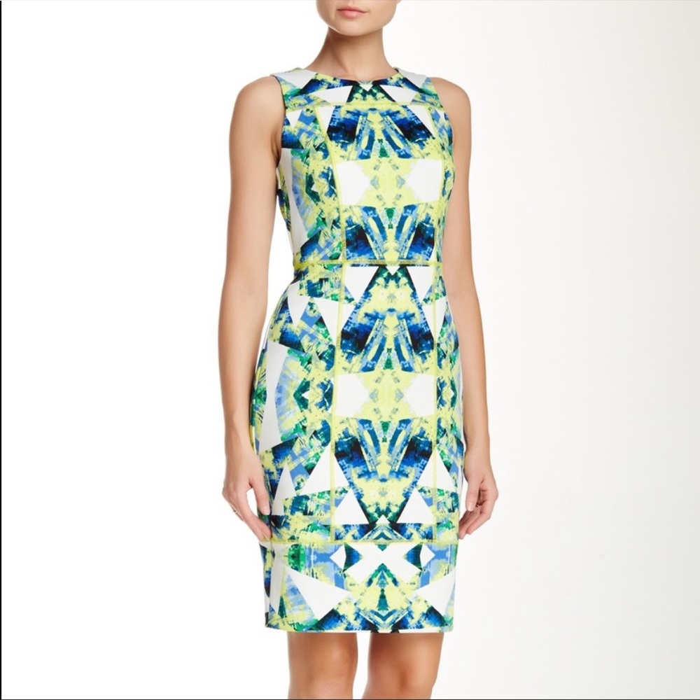 VINCE CAMUTO KALEIDOSCOPE DRESS